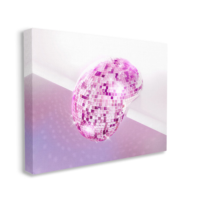 "Melting Disco Ball", art mural par Ziwei Li, H 30 po x l 40 po
