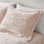 Édredon luxueux rose simple / simple TG et velours écrasé 100%