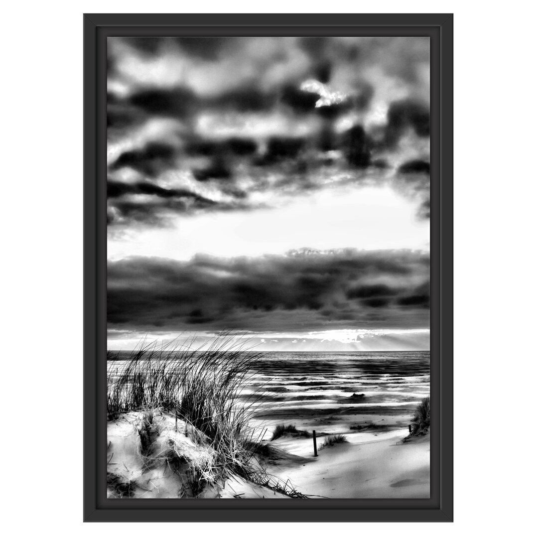 Gerahmtes Wandbild Nordsee