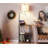 Set Of 2 Modern Grey End Tables With Lamps And USB Ports, Versatile Nightstands For Bedroom And Living Room