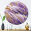 Horloge murale mauve-93379473