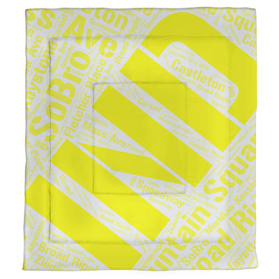 Polyester Box Stitch Comforter