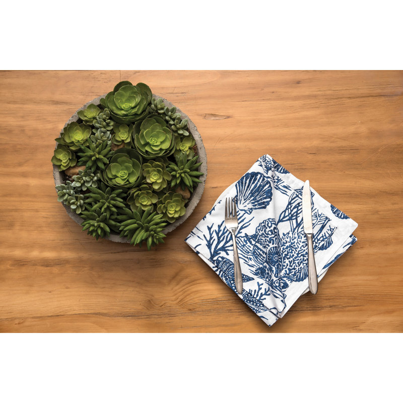 Minta 100% Cotton Nautical Square Napkin