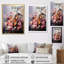 Violon et nuances harmoniques de la nature sur toile-43031923-43031922