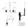 Widespread 2-handle Bathroom Faucet with Drain Assembly