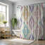 Rideau de douche 1 pièce Soft Tribal Designs-25288958