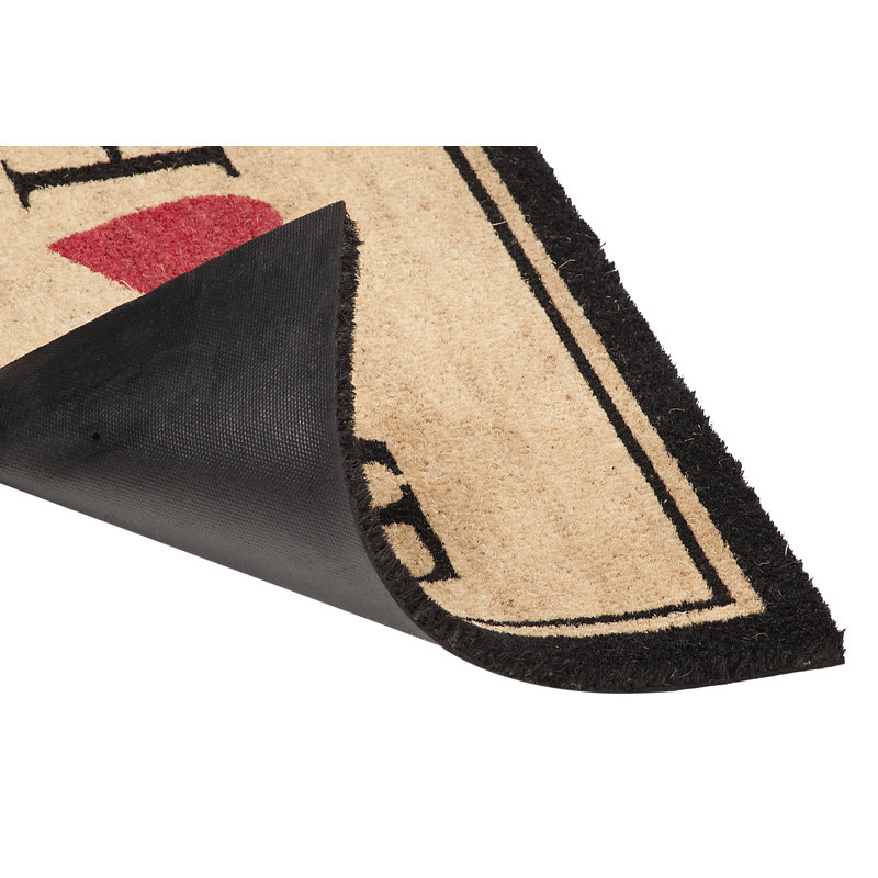 Cannady Non-Slip Outdoor Doormat