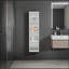 Armoire murale Cale, 4 tablettes, blanc