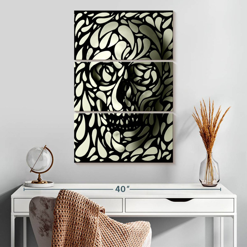 Kerner Skull I, 32" H x 20" W