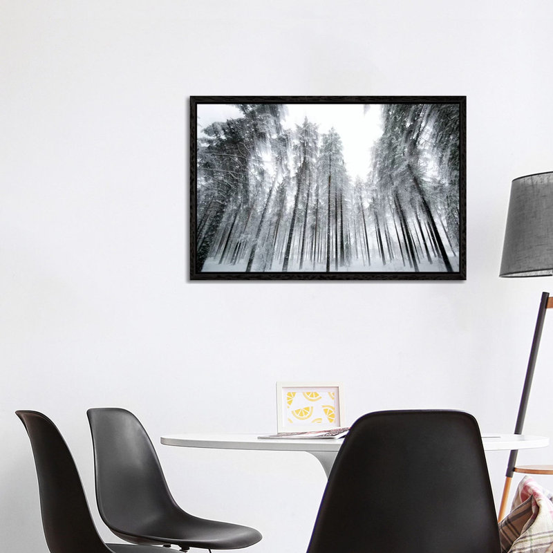 Trees In Motion by Andreas Stridsberg - Gallery-Wrapped Canvas Giclée on Canvas, Black Framed, 101.6 cm H x 66.04 cm W