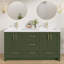 Ensemble de meuble-lavabo double 60 po Elyette-1481205466-1481205467