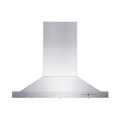 42" GL2I 700 CFM Ducted Island Range Hood in Brushed 430 Stainless Steel