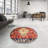 Wool Abstract Indoor Rug-1342004400