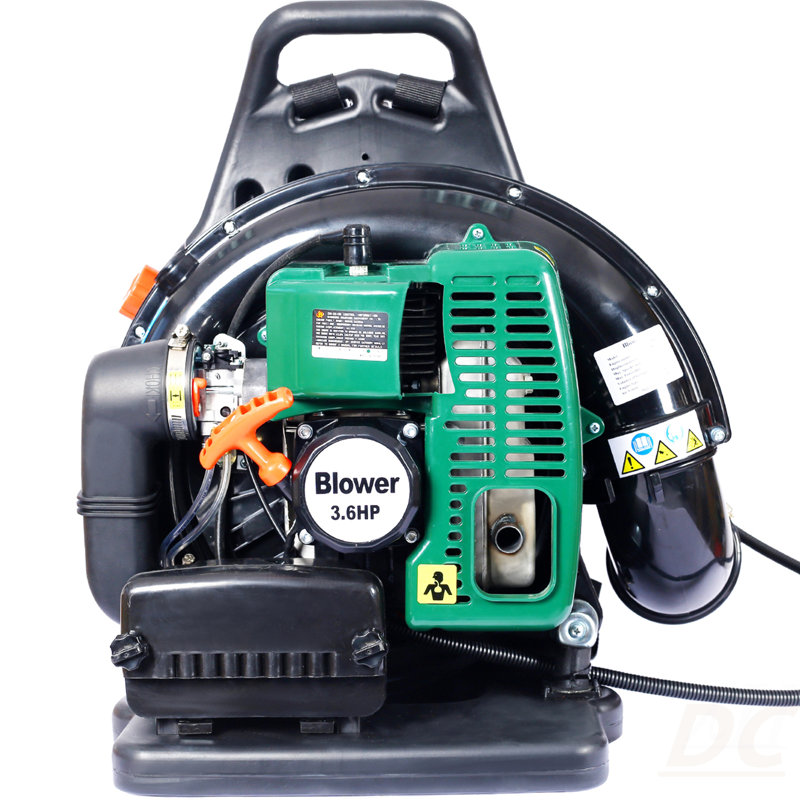 2-STROKE BACKPACK LEAF BLOWER,GAS 63.3Cc,3.6HP 750CFM
