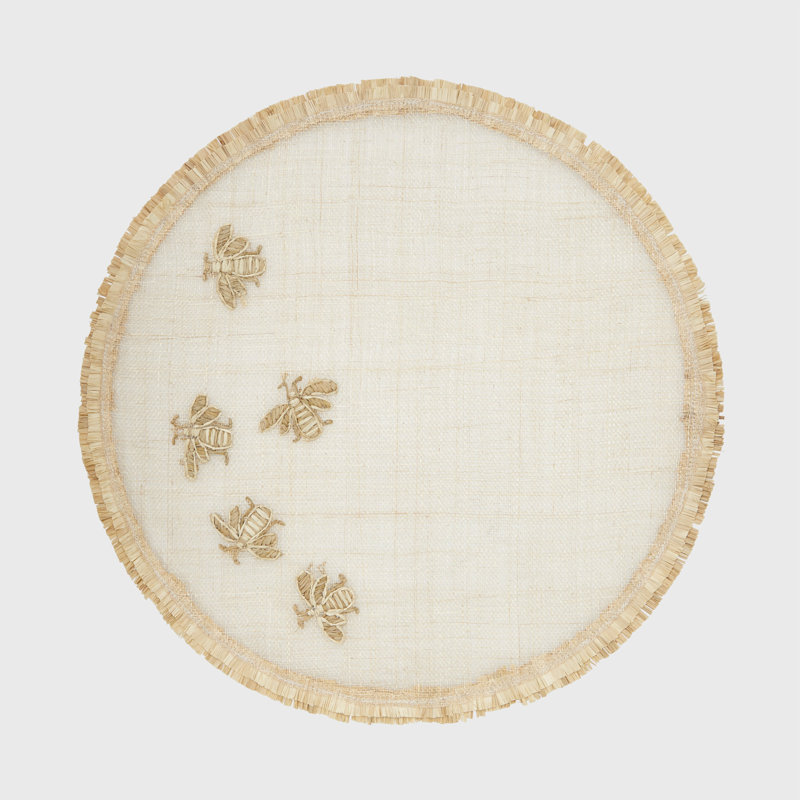 100% Abaca Round Placemats