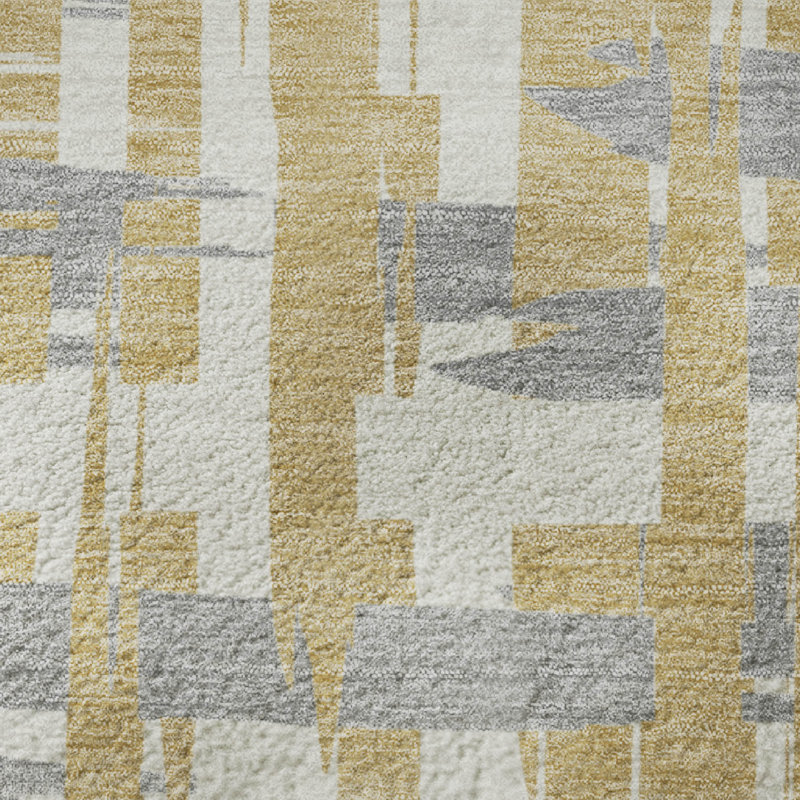 Premium Machine Washable Chelston AMF1849 Stripes Rug, Rectangle 8' x 10'