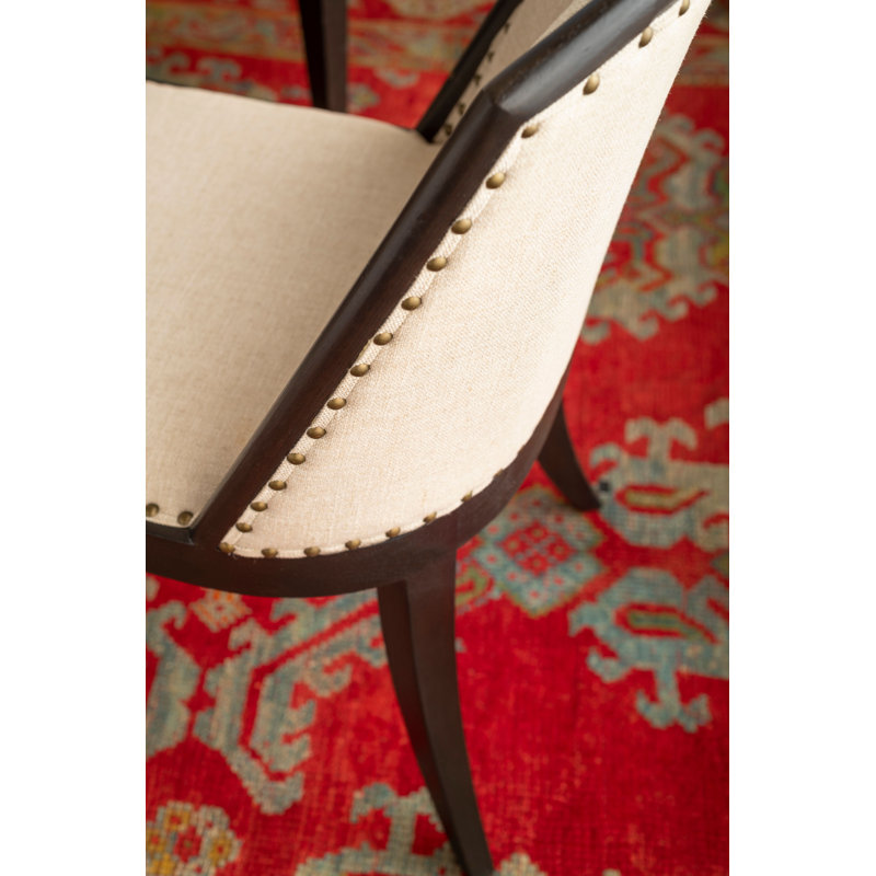 Aria Upholstered Dining Chair, Espresso
