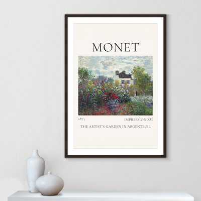 Rocchetto "Artists Garden in Argenteuil" Print