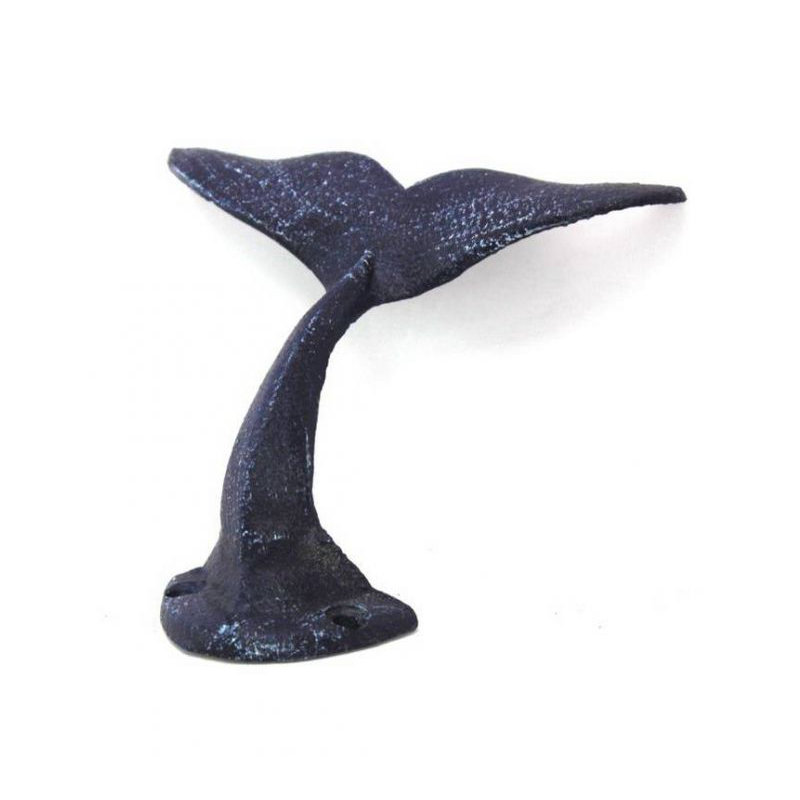 Metal Wall Wall Hook, Dark Blue