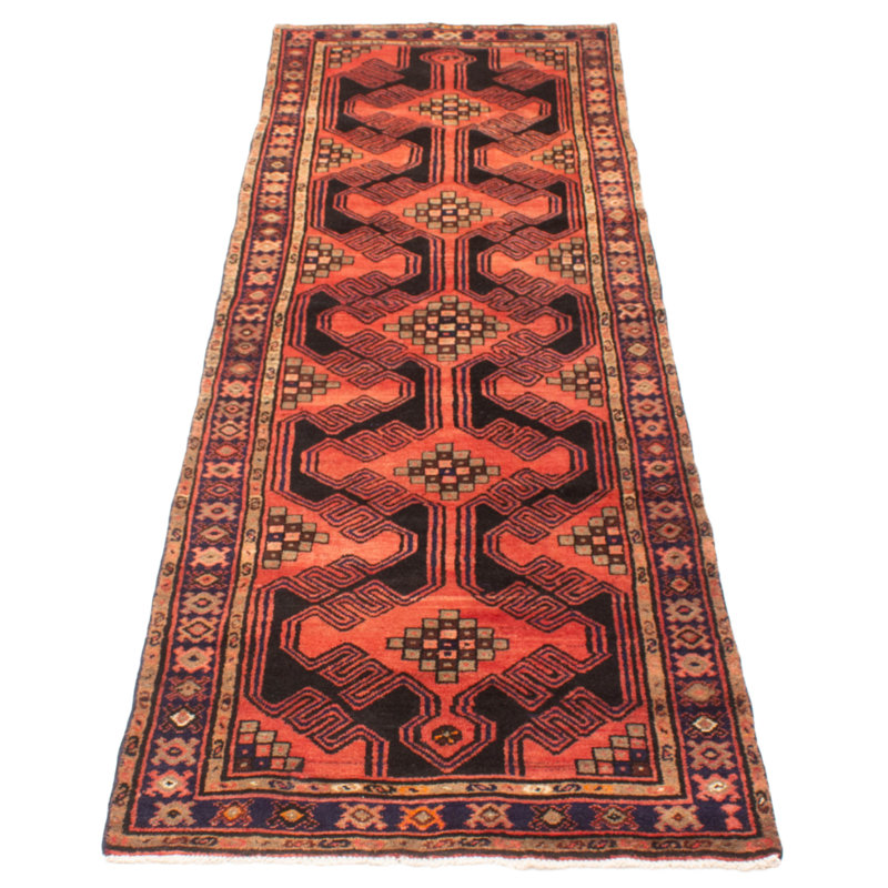 Tapis rouge Anadol unique en son genre 3 pi 3 po x 9 pi 4 po