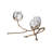 Twig 3 Vase Holder-Nickel-22841095