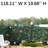 118.11'' W X 19.68'' H Green Composite Fencing Artificial Privacy Fence