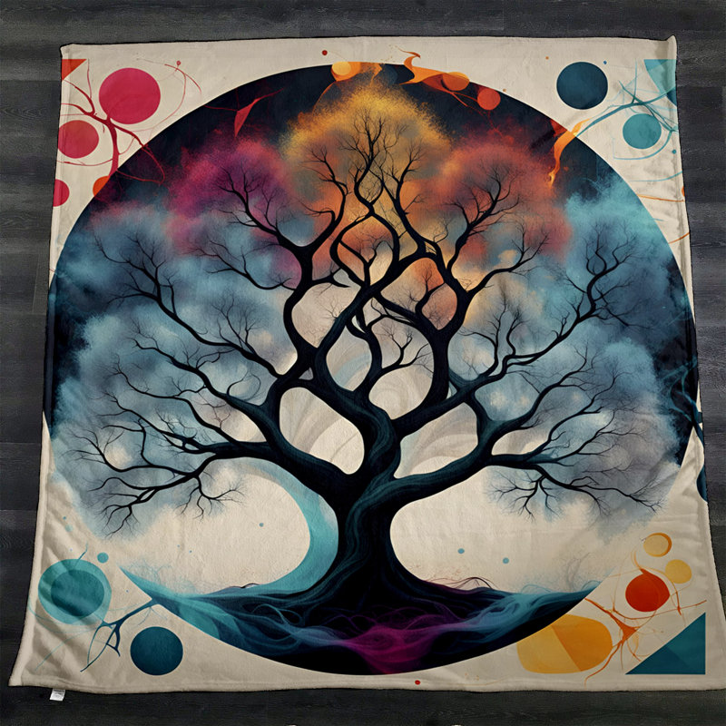 Throw Blanket, 51" W x 60" L