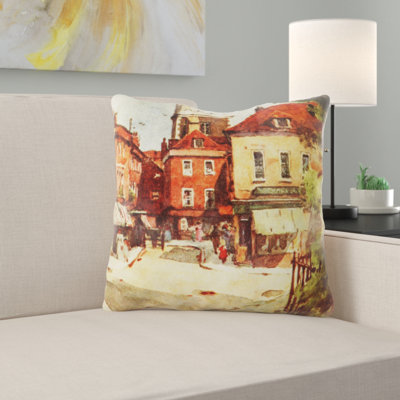 Coussin décoratif painting Mathieu