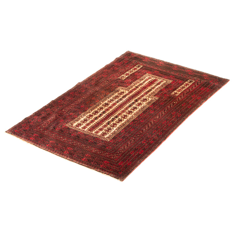 Teimani Beige Rug 3'2" x 5'2"