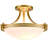 Odegaard 3-Light Glass Semi Flush Mount-1174242162