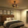 Khemani 20" Farmhouse Caged Ceiling Fan With Light Kit and Remote Control
