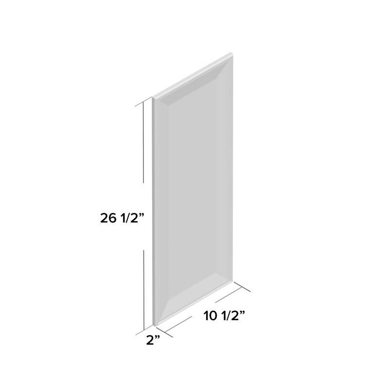 Ensemble de miroirs 3 pièces Hobson, H 26,5 po x l 10,5 po