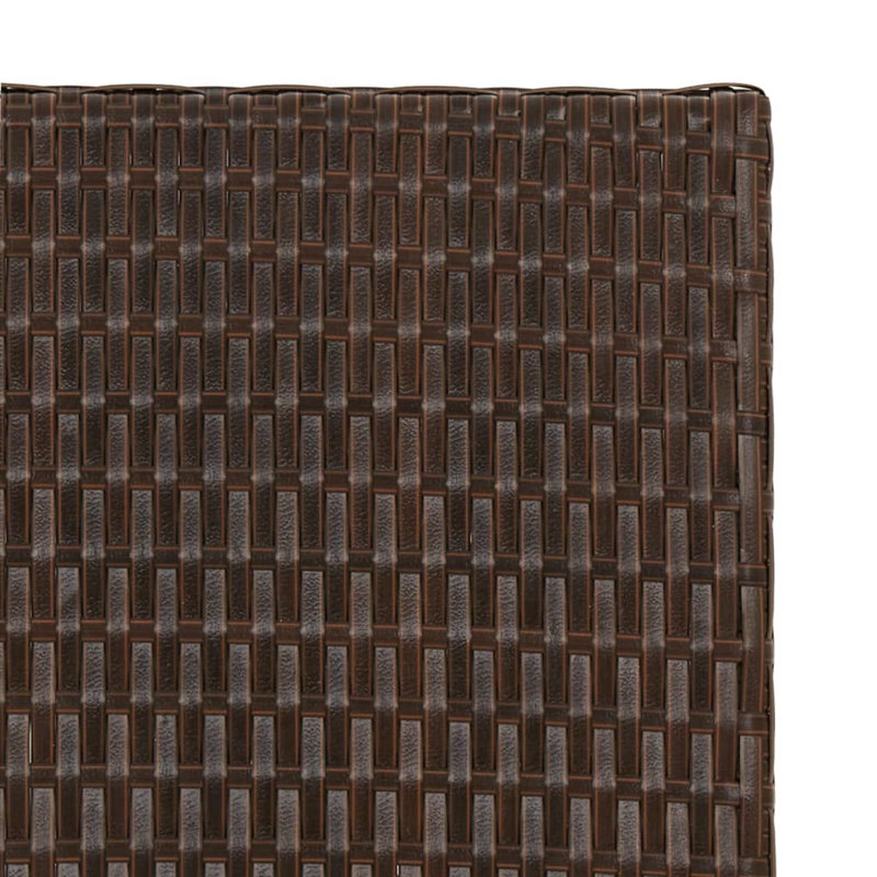 lakhwinder Rectangular 45Cm Bistro Table, Brown
