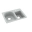 Évier de cuisine à double cuve 25 "L x 18" l 25 "-38293710-38293705