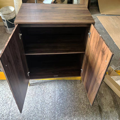Sideboard Buffet With Storage, Mid-Century Modern Style Storage Cabinets, Walnut Sideboard For Living Room, Dining Room, Entryway, Hallway, Kitchen