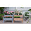 Lit de jardin surélevé en bois-1821697285
