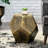 Classy Textured Side Table - Hexagonal & Aluminum Classiness Charming Lightweight