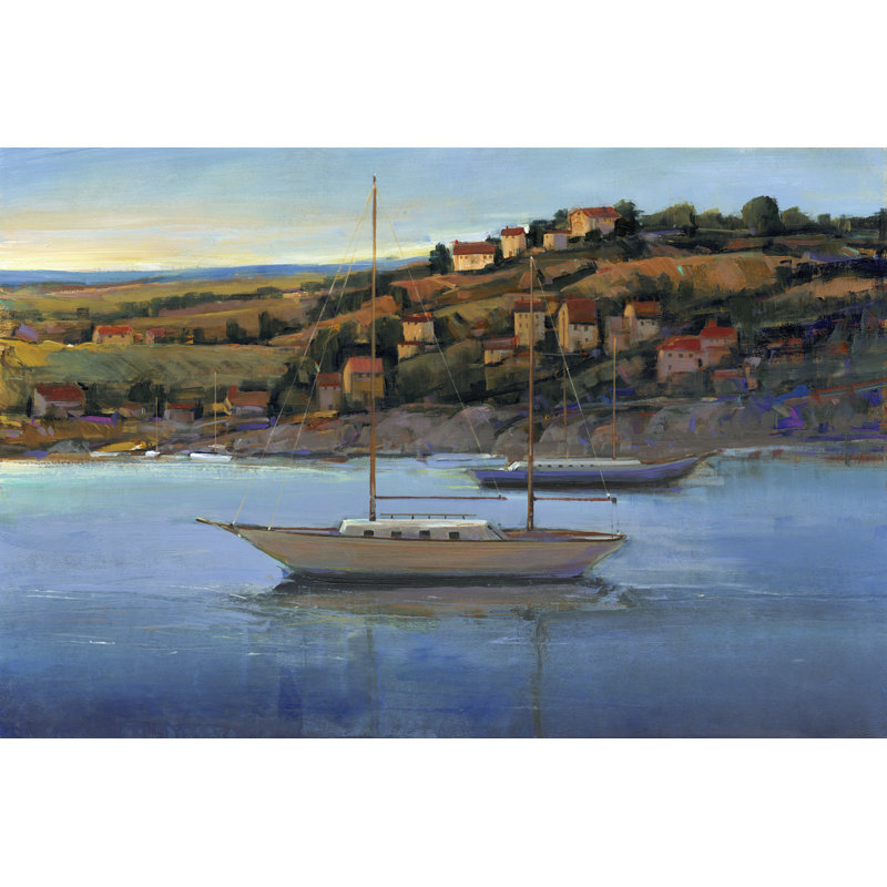 Harbor View I by Tim OToole - Wrapped Canvas Painting, 81cm H x 122cm W
