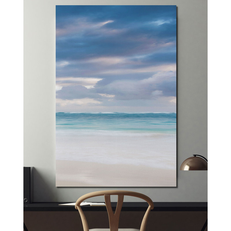 «Bavaro Beach at Dawn Détail I», reproduction sur toile, H 12 po x l 8 po x P 1,5 po, Toile tendue