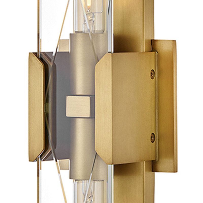 Monte 1 - Light Bath Sconce, Heritage Brass