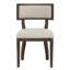 Ensemble de 2 chaises de salle à manger Marie, conception élégante rembourrée avec structure en bois massif et sièges confortables pour les intérieurs modernes.-516412072