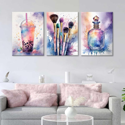 3 Piece Wrapped Canvas Print