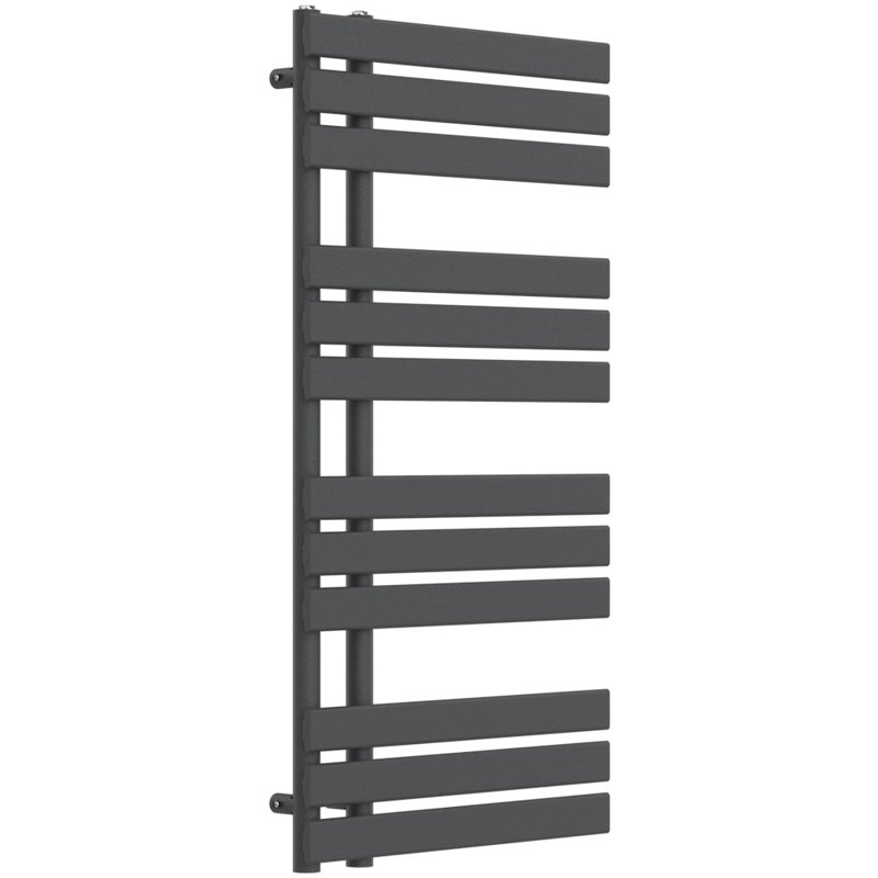 Designer Radiator, 46cm H x 23cm W x 4cm D, Grey