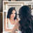 Vanity With 3 Color Lights & Open Mirror, 4 Drawers 1 Cabinet Desk For Bedroom, White-1633918061