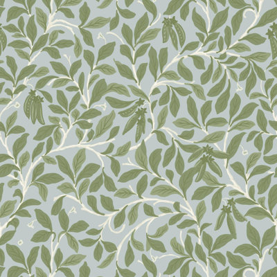 Leaf and Pod - Wallpaper