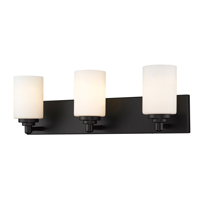 Becraft 3 - Light Dimmable Vanity Light, Matte Black