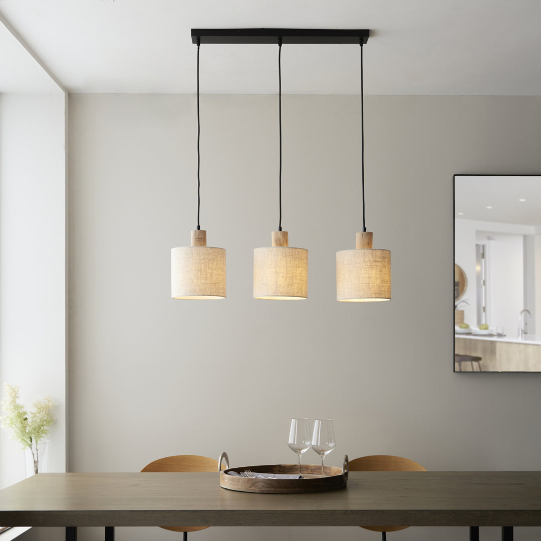 Renea 3 - Light Kitchen Island Linear Pendant