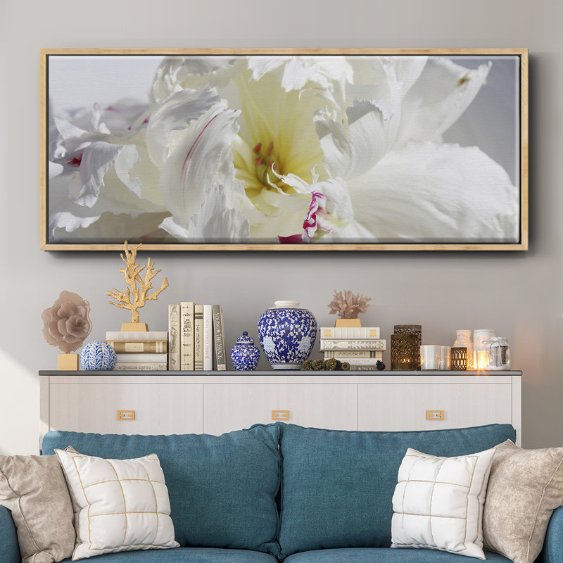 Breathless IV- Framed Canvas, 20" H x 50" W
