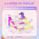 4 Tier Iridescent Display Risers Stand, Plastic Risers For Display, Plastic Perfume Organizer, Display For Figures, Cupcake, Dessert, Desktop Stand For Organization And Decor, 2 Pack, 9.5 Inch