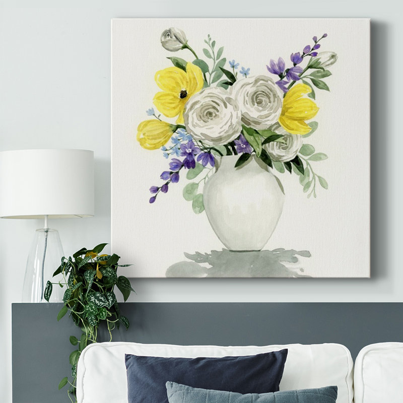 Sur toile, H 16 po x l 16 po x P 1,5 po